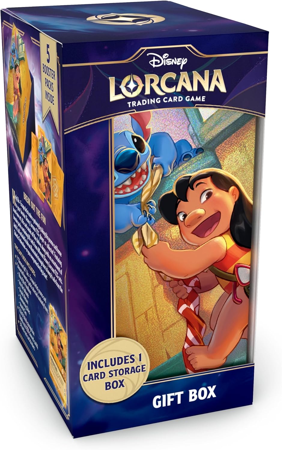 Ravensburger Disney Lorcana TCG: Archazia's Island Gift Set Featuring Lilo - Escape Artist | Original Disney Artwork | Ages 8+ - Presale Ships 03/21/2025