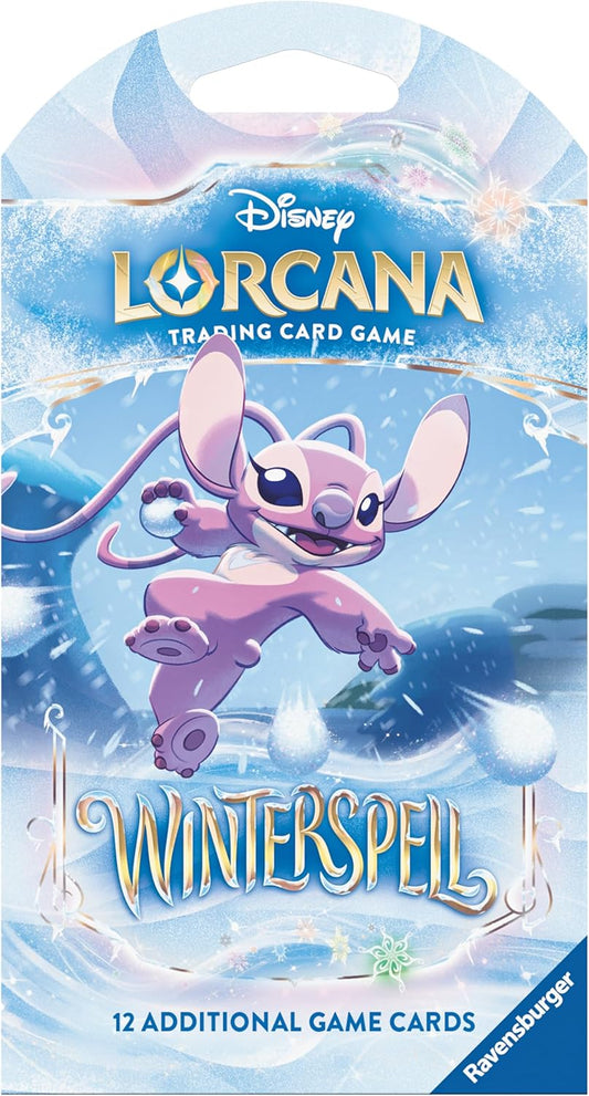 Ravensburger Disney Lorcana TCG: Winterspell Booster Pack - 12 Cards