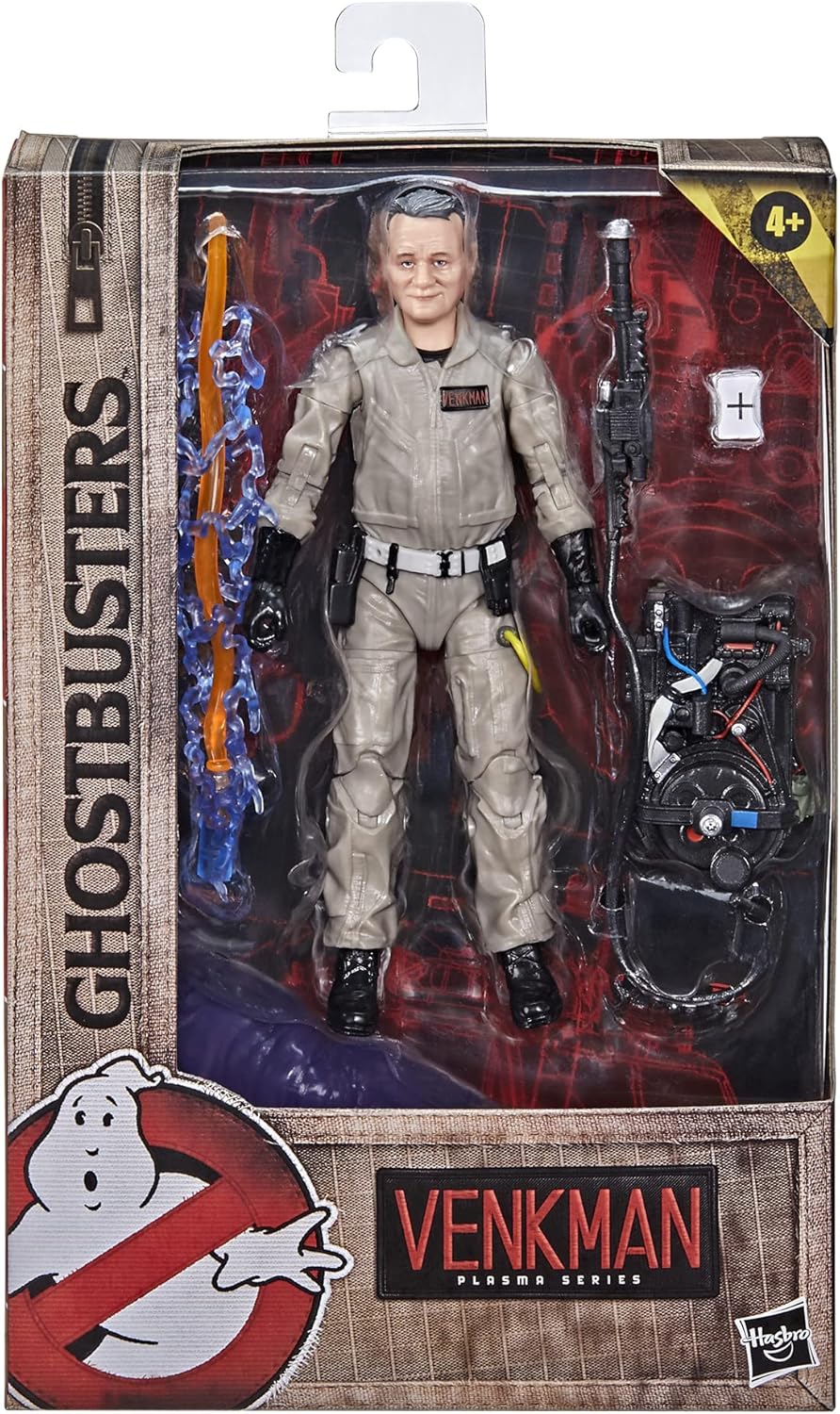 Ghostbusters Plasma Series Peter Venkman Toy 6-Inch-Scale Collectible Afterlife Figure with Accessories, Kids Ages 4 and Up (F1329)