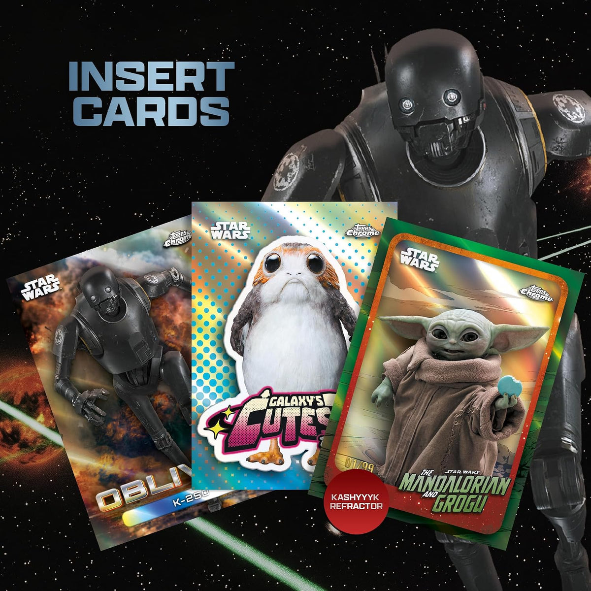 2026 Topps Chrome Star Wars Value Blaster Box
