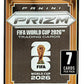 2026 Panini Prizm FIFA World Cup Trading Cards Mega Box