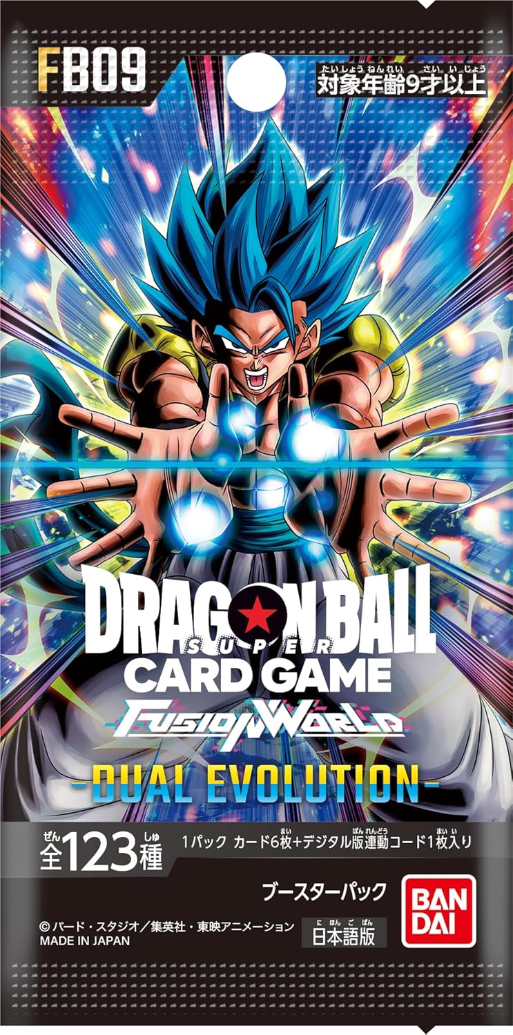Bandai Dragon Ball Super Card Game Fusion World Dual Evolution Booster Box (FB09) - 24 Packs