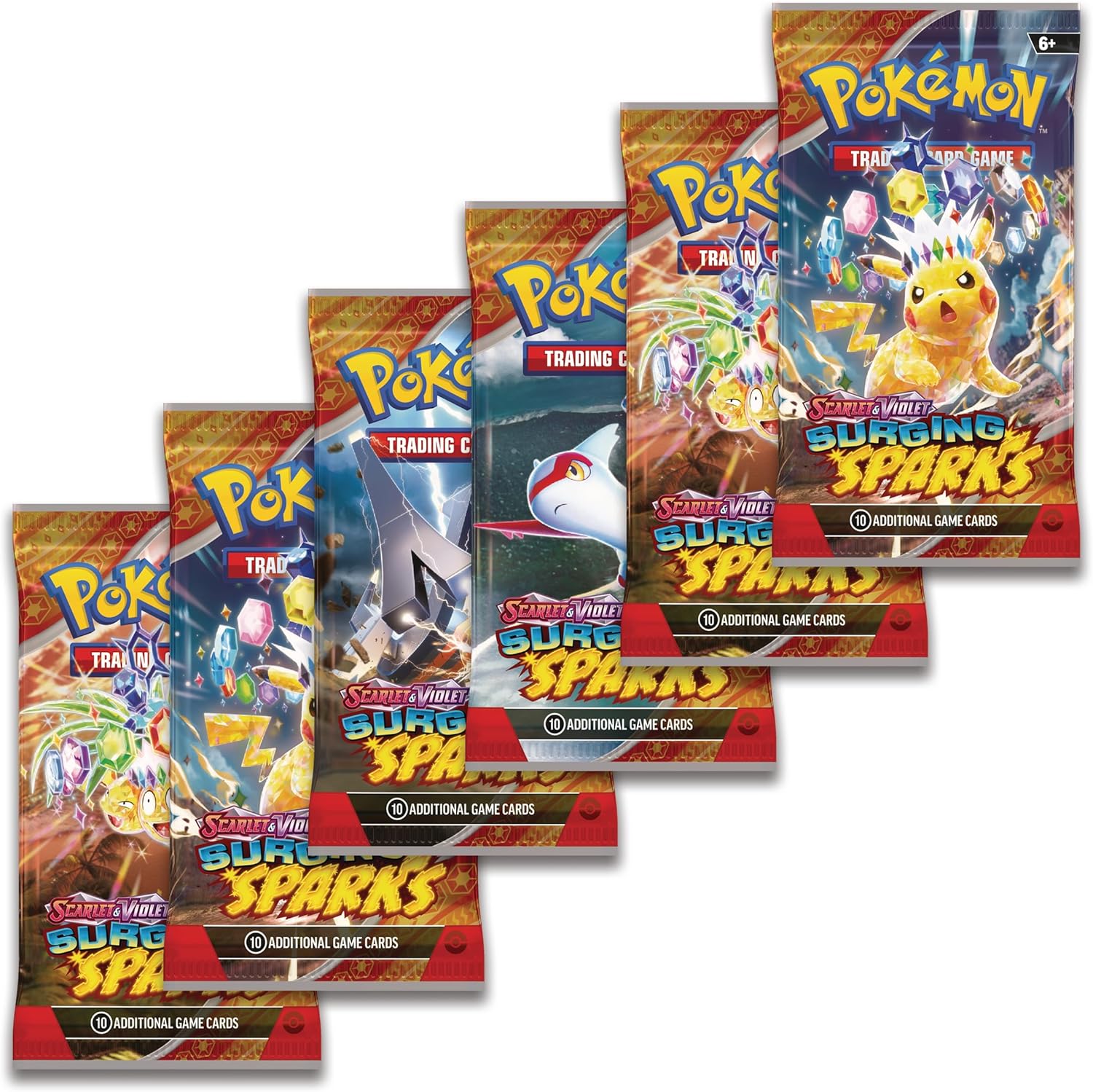 pokmon tcg surging sparks booster bundle box Pokemon Scarlet & Violet Surging Sparks Booster 20-Bundle Case