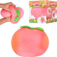 Squishy Extra Large Peach, Gag Gifts Funny Adult, Giant Stress Ball, Fidget Sensory Toy for Kids, ADHD Toys