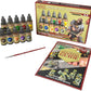 The Army Painter Speedpaint 2.0 Starter Paint Set, 10 x 18 mL Acrylic Contrast Paints incl. 1 Basecoating Brush for D&D and Warhammer Figures