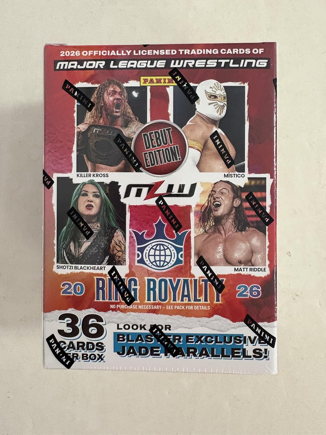 2026 Panini MLW Ring Royalty Wrestling Retail Blaster Box – Major League Wrestling Trading Cards, Wrestling Collectibles, Autographs, Inserts & Parallels