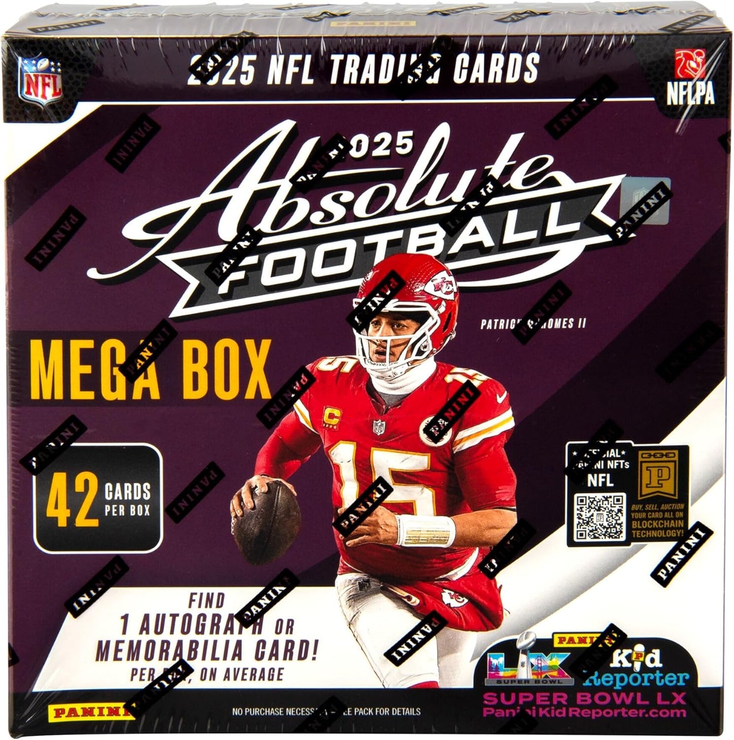 Panini 2025 Absolute Football Mega Box