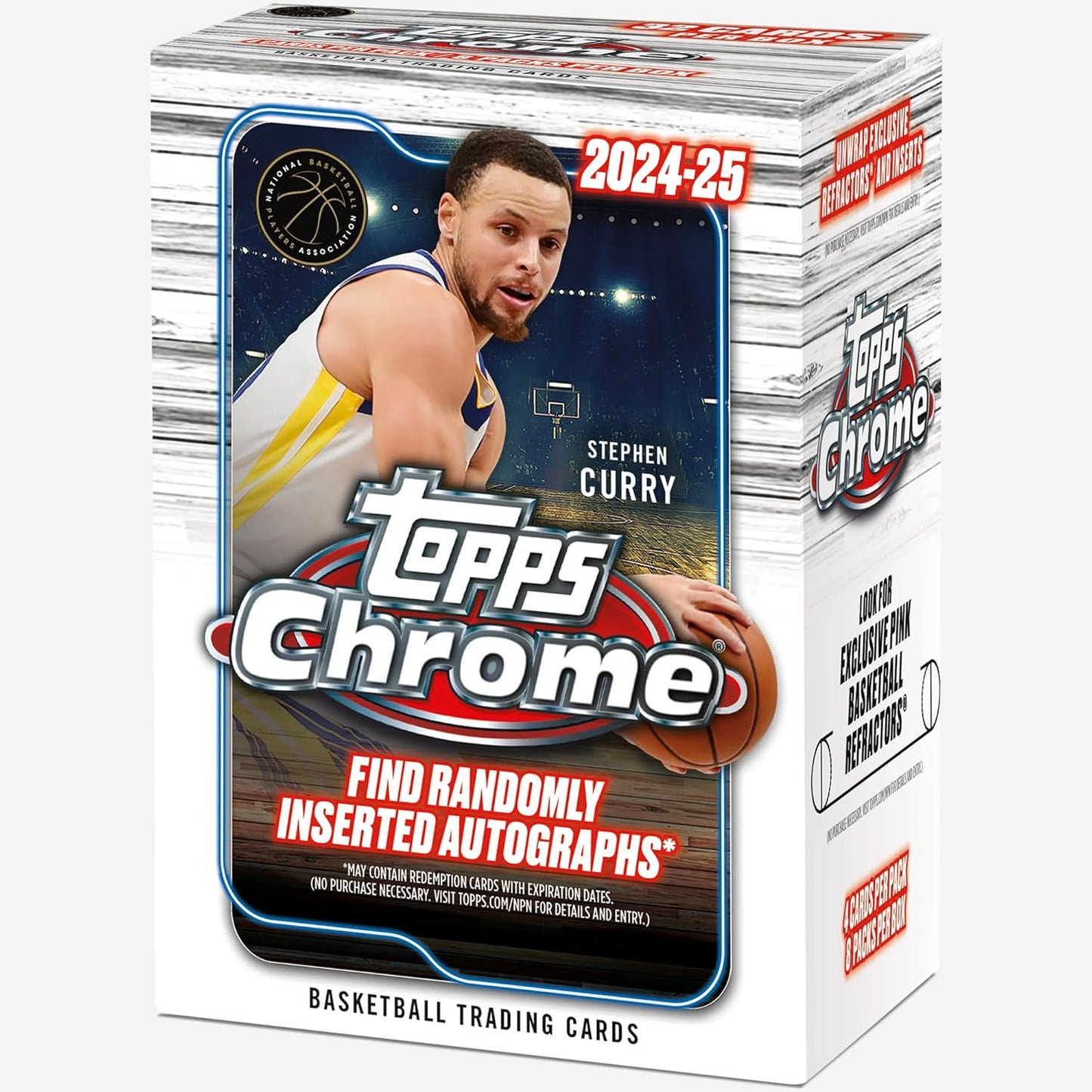 2024-25 Topps Chrome Basketball Blaster Value Box