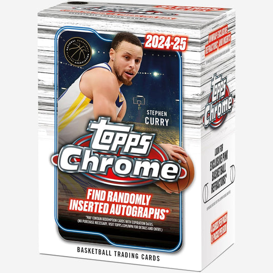 2024-25 Topps Chrome Basketball Blaster Value Box