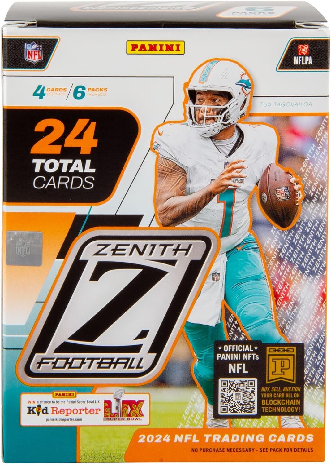 2024 Panini Zenith Football 6-Pack Blaster Box