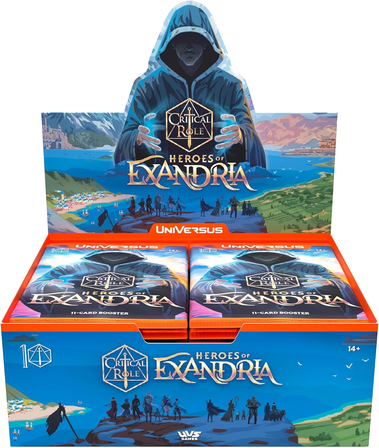 UniVersus: Critical Role: Heroes of Exandria - Booster Display - Includes 24 Booster Packs