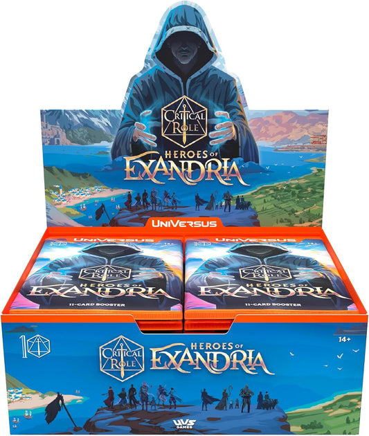 UniVersus: Critical Role: Heroes of Exandria - Booster Display - Includes 24 Booster Packs