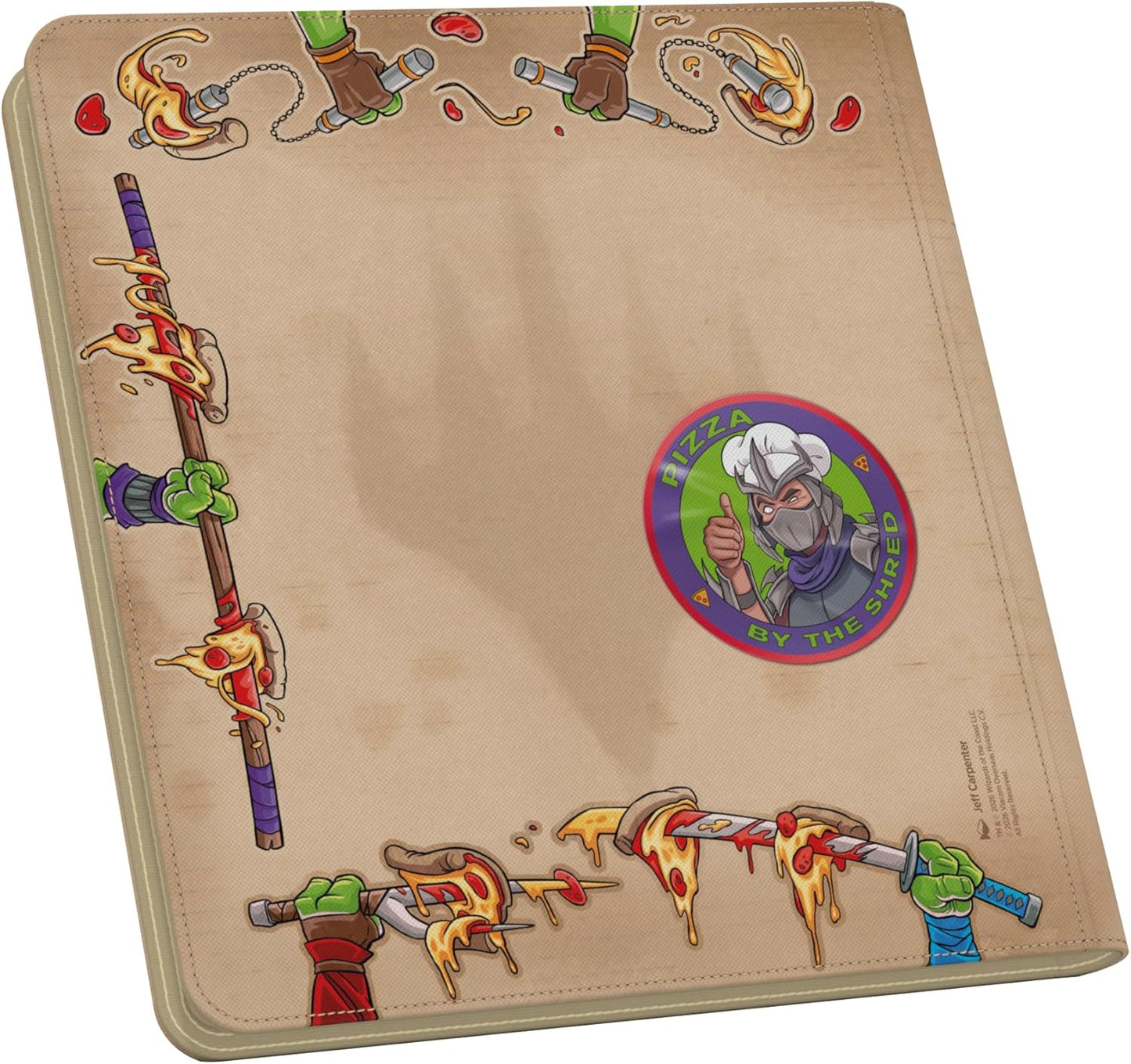 Ultimate Guard - Zipfolio 480 Xenoskin - Magic: The Gathering Universes Beyond - Teenage Mutant Ninja Turtles - Pizza Box