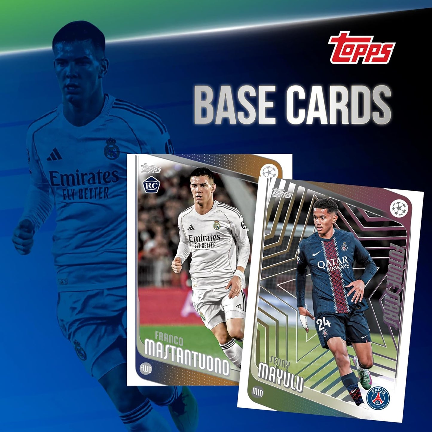 2025-26 Topps UEFA Club Competitions Soccer Value Blaster Box