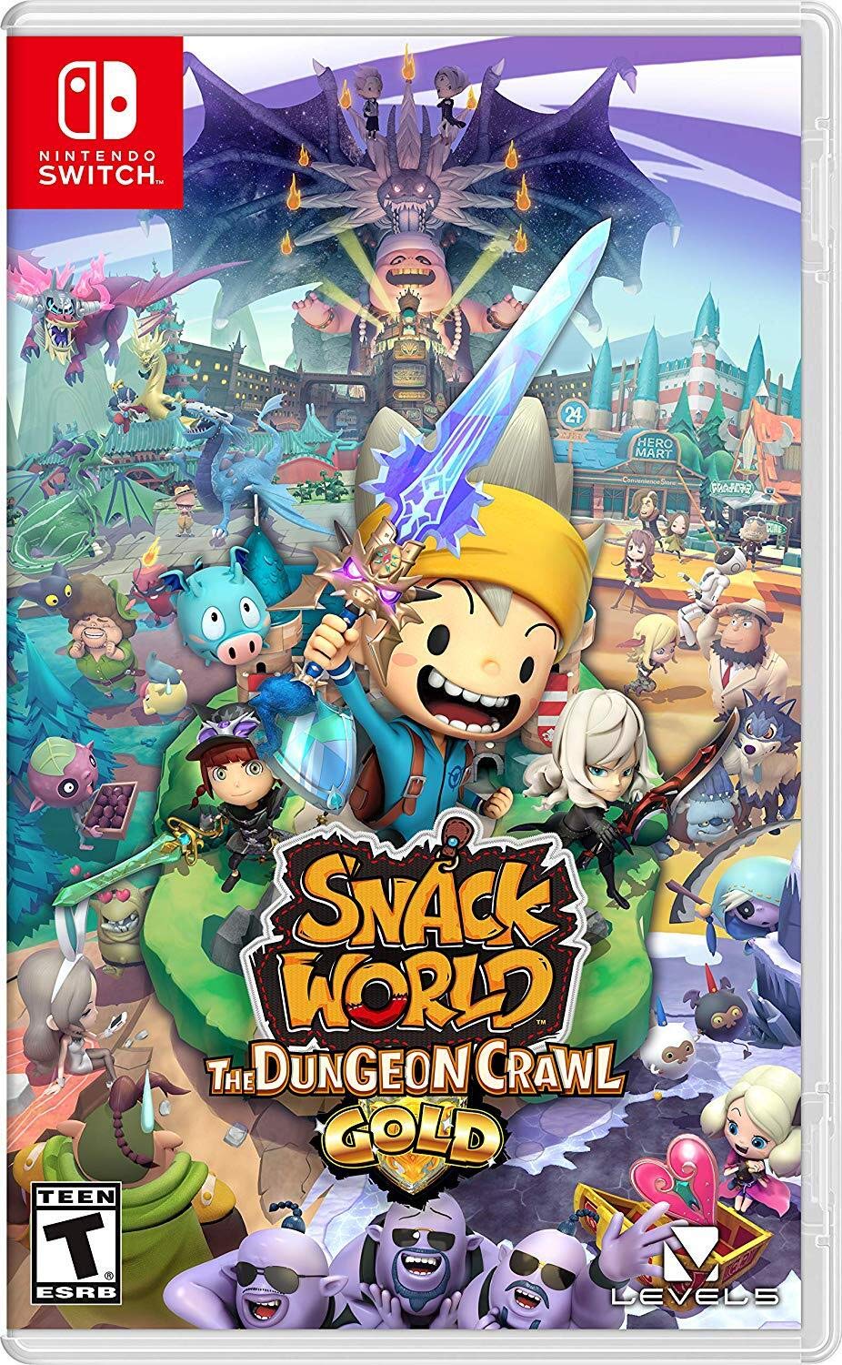 Nintendo Snack World: The Dungeon Crawl - Gold -Nintendo Switch