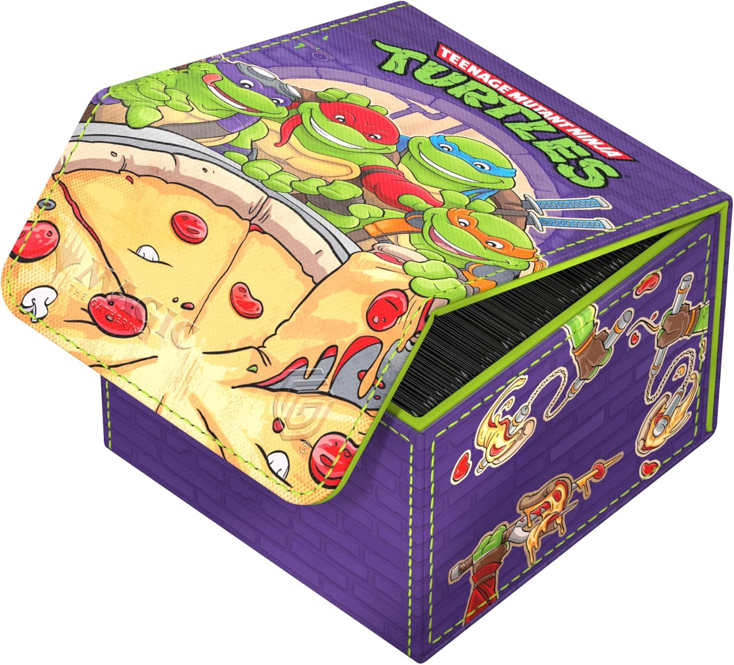 Ultimate Guard - Sidewinder 133+ Xenoskin - Magic: The Gathering Universes Beyond - Teenage Mutant Ninja Turtles - Pizza Box