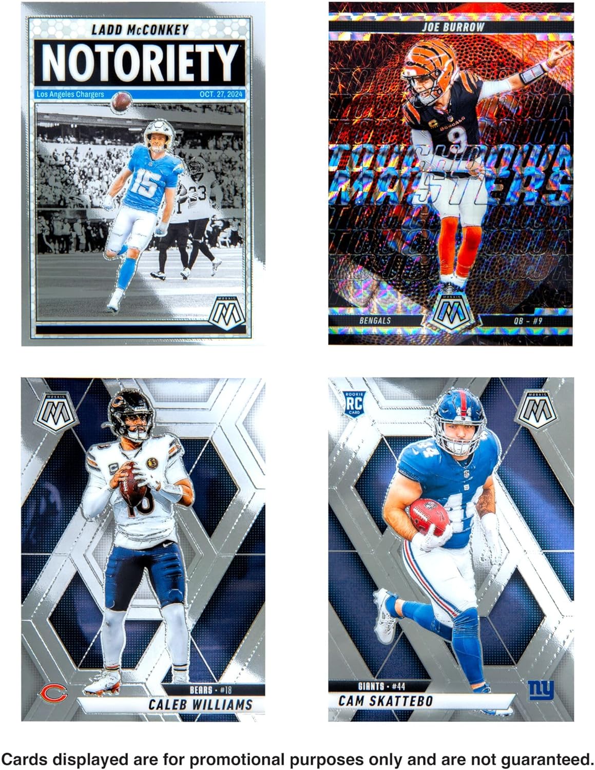2025 Panini Mosaic Football Trading Cards Hanger Box