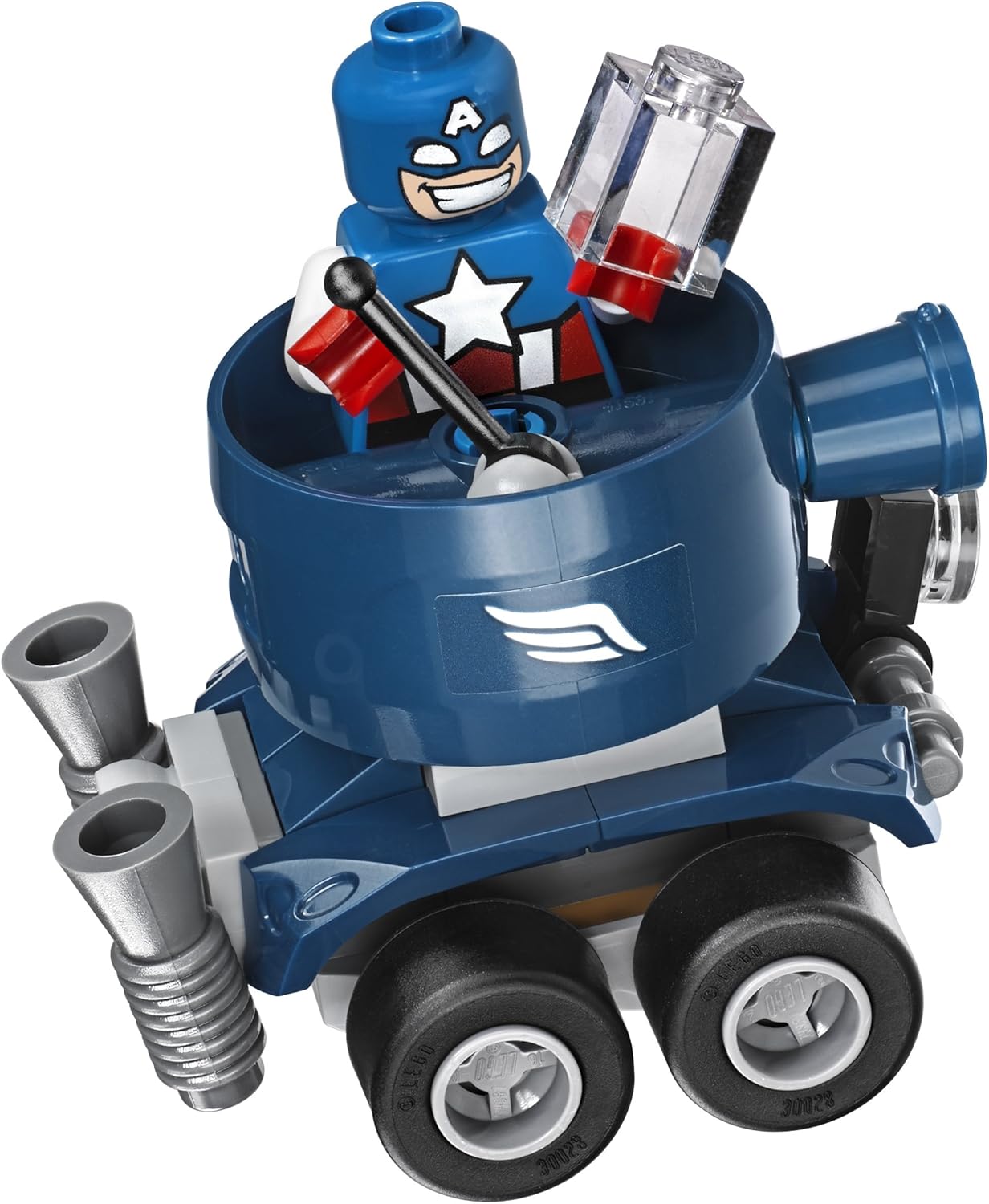 LEGO Super Heroes Mighty Micros: Captain America vs Red Skull 76065 Building Kit (95 Piece)