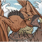 UniVersus Godzilla Challenger Series - Rodan Playmat - 24 x 14 Neoprene Mat, Tabletop Card Game Accessory, UVS Games, Officially Licensed