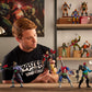Masters of The Universe Masterverse New Eternia Action Figure & Accessories, Thunder Punch Deluxe Motu Collectible with 30 Articulations, 7-inch