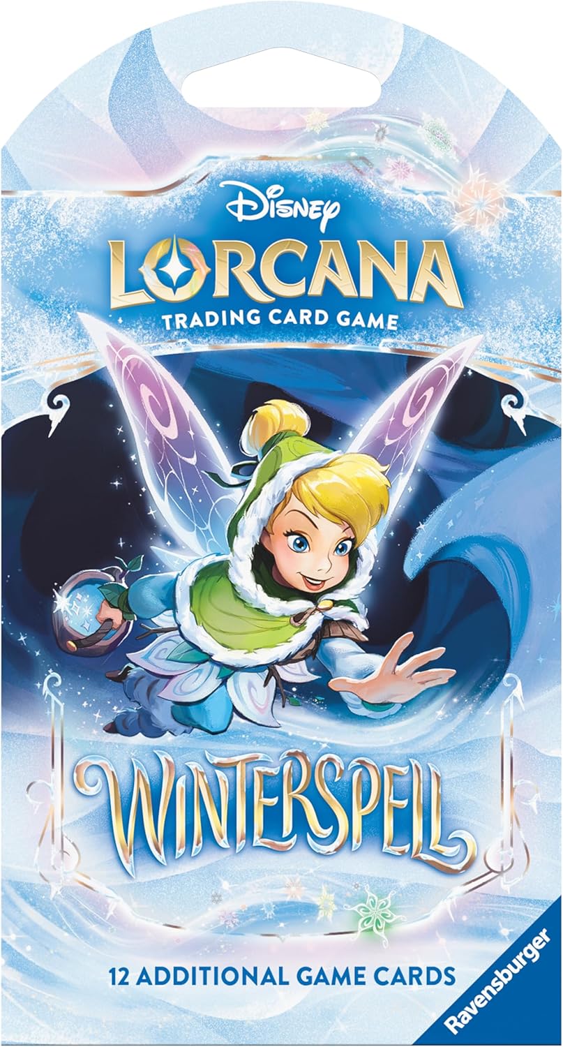 Ravensburger Disney Lorcana TCG: Winterspell Booster Pack - 12 Cards