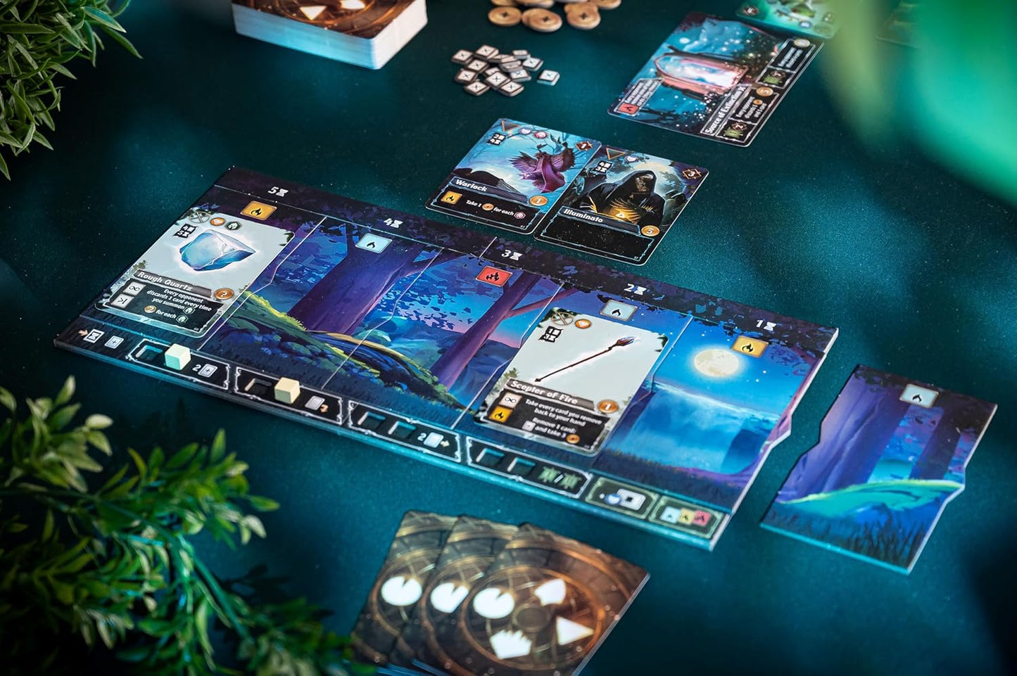 CrowD Games | Echoes of Time | 2-4 Players | Ages 12 and up | Strategy | Hand Management | Combo | Flexible Playstyle | 30-60 min