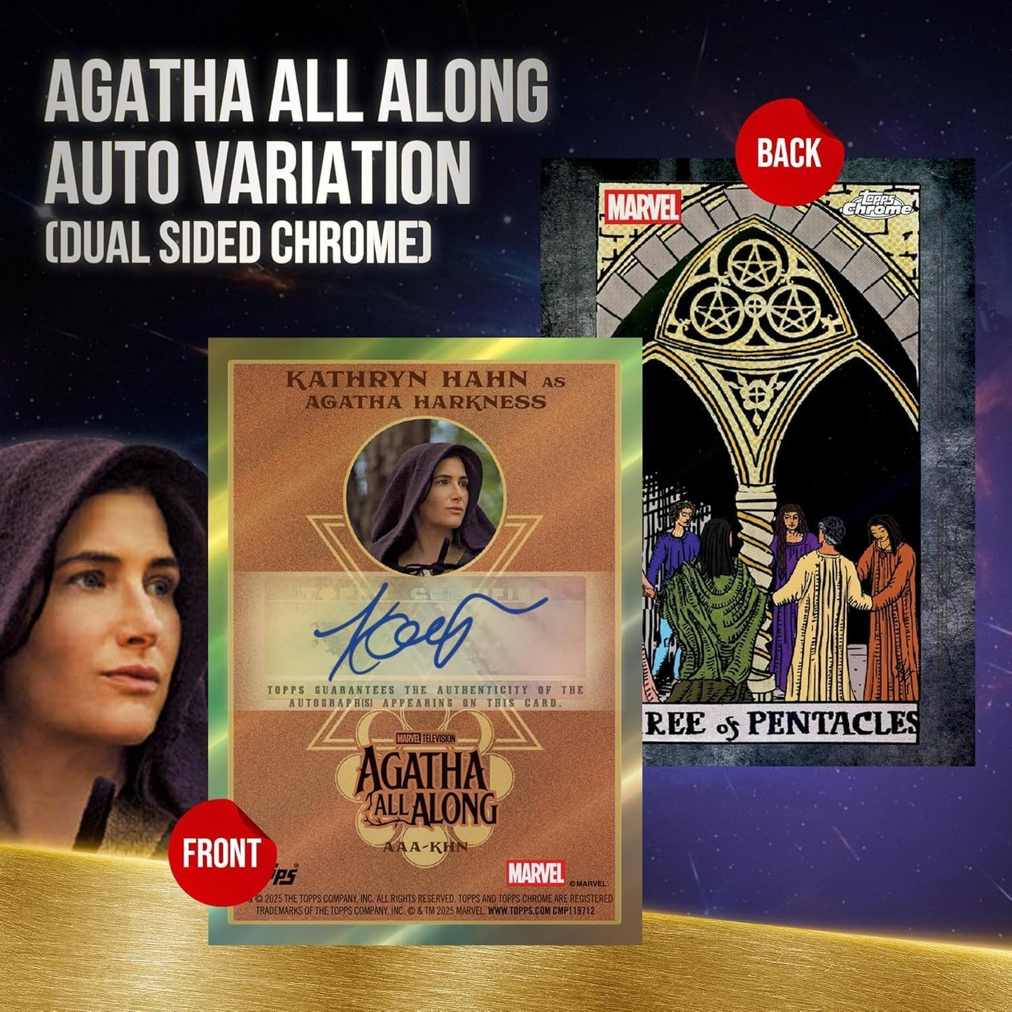 2025 Topps Marvel Studios Chrome - Hobby Box - Look for Autographs and Sketches