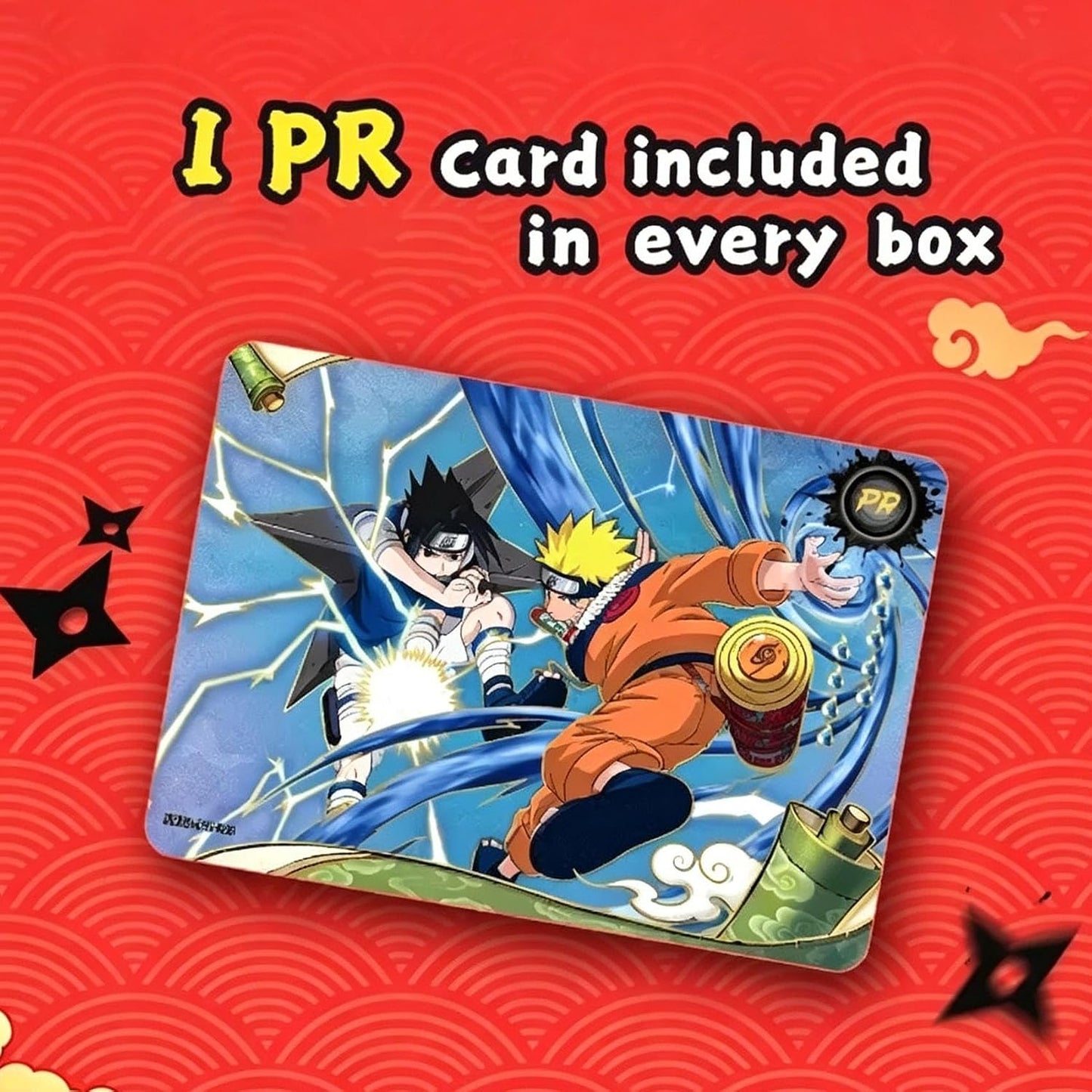 KAYOU Naruto Smriti Collectible Cards Earth Scroll Series 2 Booster Box, English Edition, 20 Packs, 7 Cards per Pack