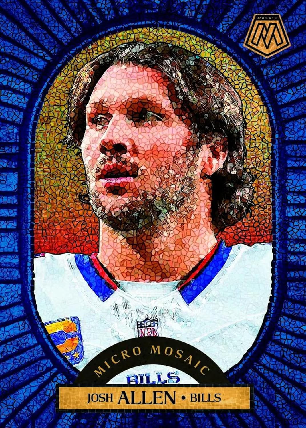 2025 Panini Mosaic Football Hobby Trading Card Box (2 Autographs Per Box)