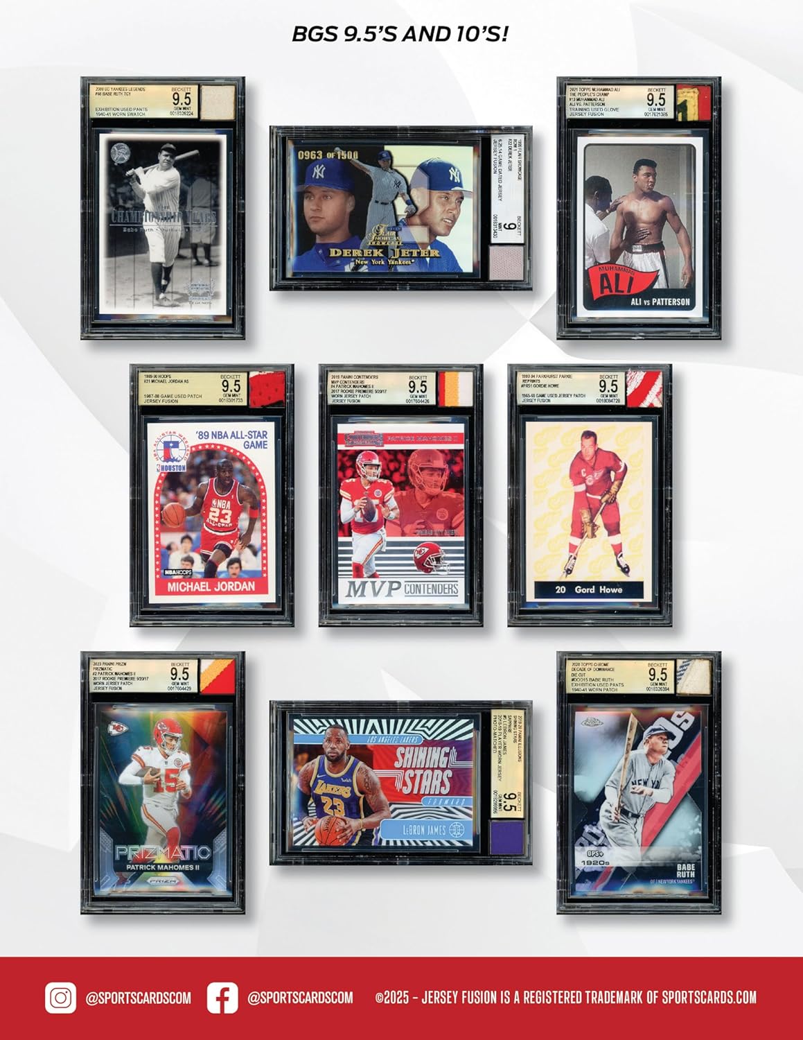2025 Jersey Fusion Legendary Collection Hobby Box