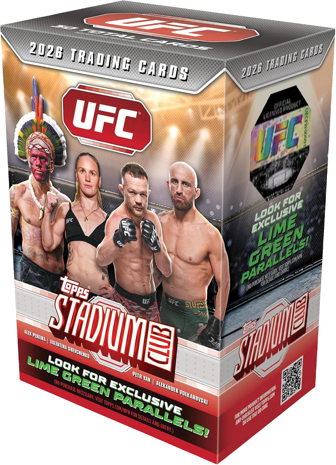 2026 Topps Stadium Club UFC - Factory Sealed - Value Box