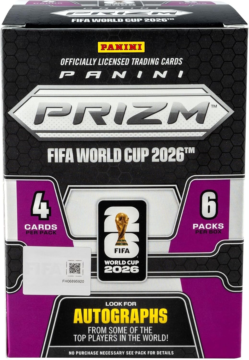 2026 Panini Prizm World Cup Soccer Exclusive Trading Cards Value Box