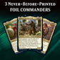 Magic: The Gathering Commander 2019 Primal Genesis Deck | 100-Card Ready-to-Play Deck | 3 Foil Commanders