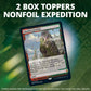 Magic: The Gathering Zendikar Rising Collector Booster Box | 12 Packs (180 Cards) + 2 Box Toppers | 132+ Foils | 48 Rares | 72 Alternate Frame Cards