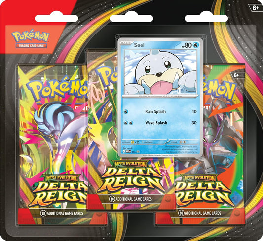 Pokemon TCG: Mega Evolution - Delta Reign 3 Booster Pack Blister - Presale Ships 11/06/2026