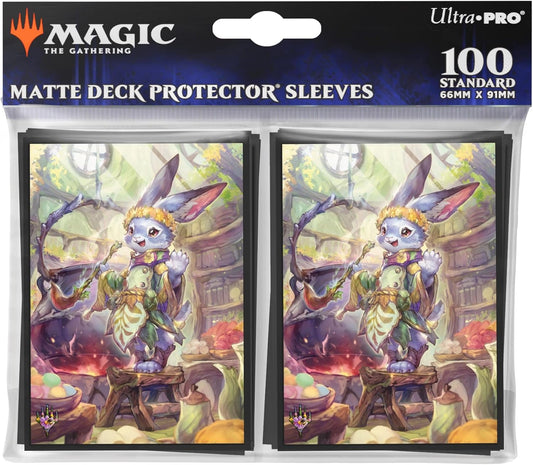 Ultra Pro - Magic The Gathering: Bloomburrow 100ct Deck Protector® MTG Sleeves Featuring Ms. Bumbleflower, Protect and Store MTG Cards, Standard Size Card Sleeves