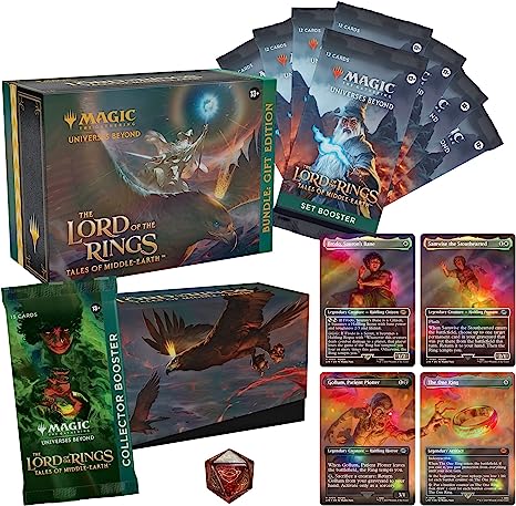 Magic: The Gathering - Lord of the Rings Tales of Middle-Earth Bundle Gift Edition Case (6 bundles)