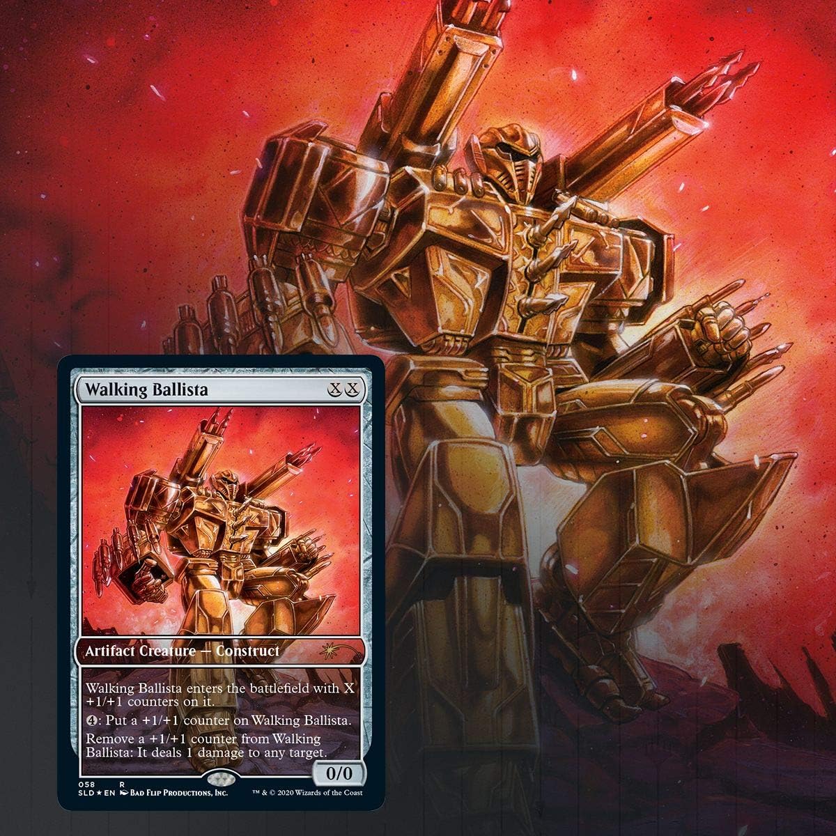 Magic: The Gathering TCG - Secret Lair Drop Series - Can You Feel with A Heart of Steel?