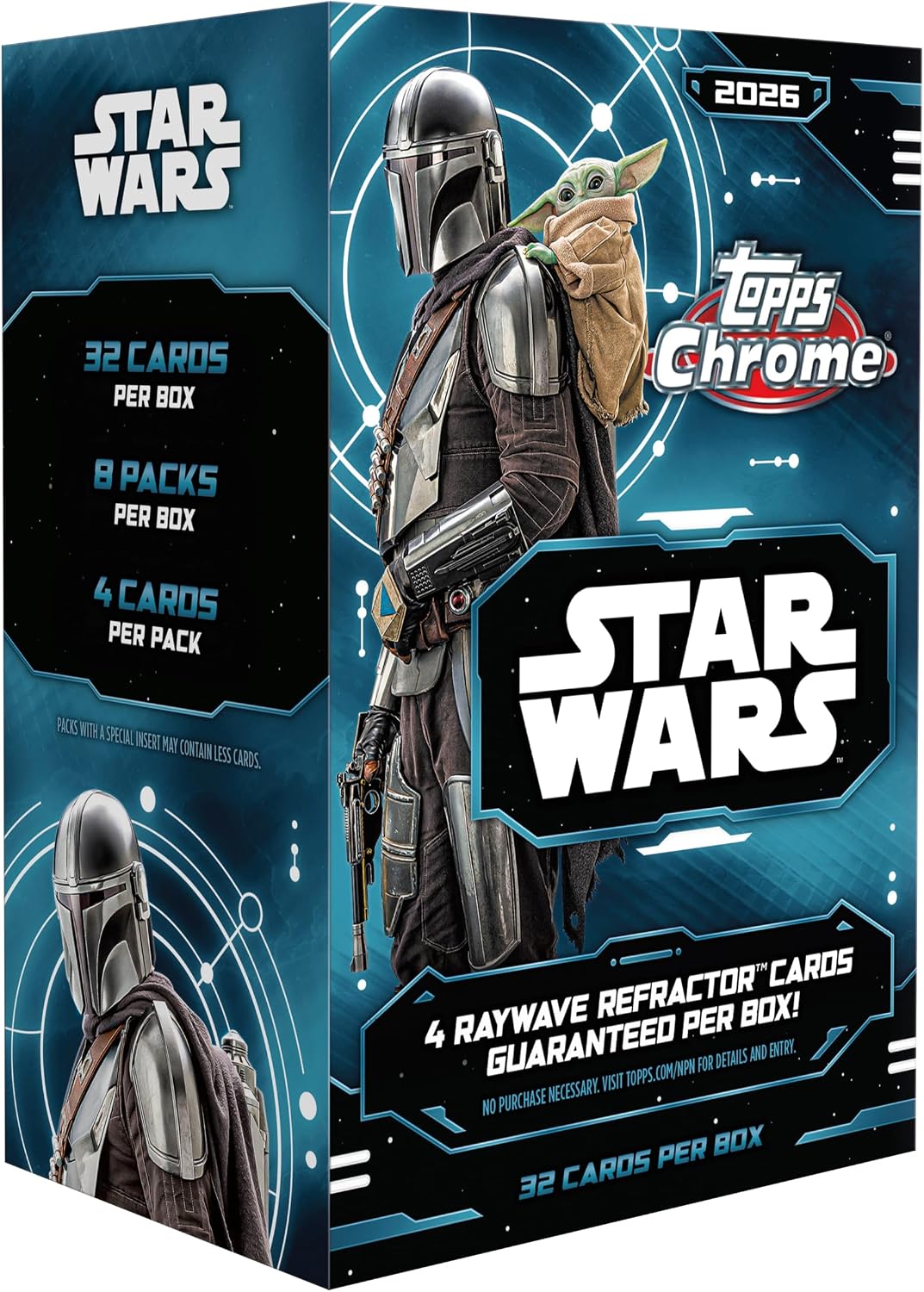 2026 Topps Chrome Star Wars Value Blaster Box
