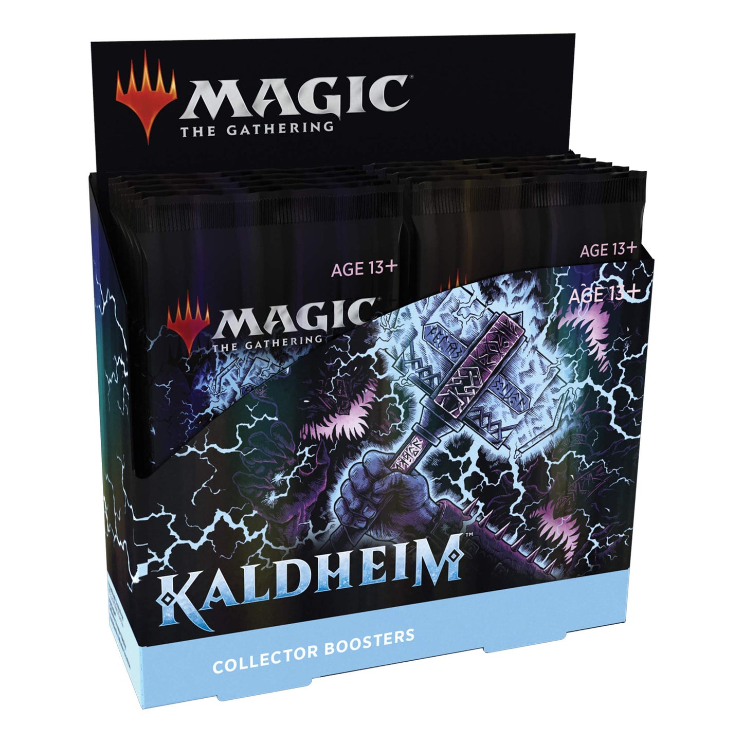 Magic The Gathering Kaldheim Collector Booster Box | 12 Packs (180 Magic Cards)
