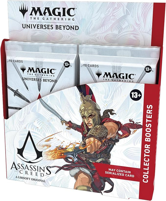 MAGIC THE GATHERING: ASSASSIN'S CREED: COLLECTOR BOOSTER BOX CASE (6 BOXES) PREORDER: RELEASE - 07/05/2024