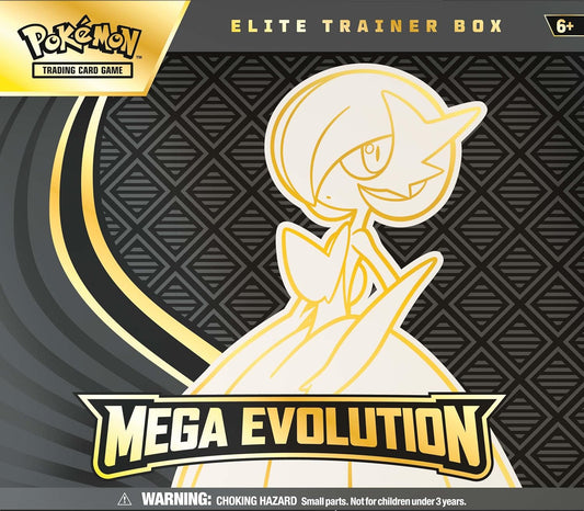 Pokemon TCG: Mega Evolution Elite Trainer Box - Mega Gardevior (9 Packs, Promo Card) - Presale Ships 09/26/2025