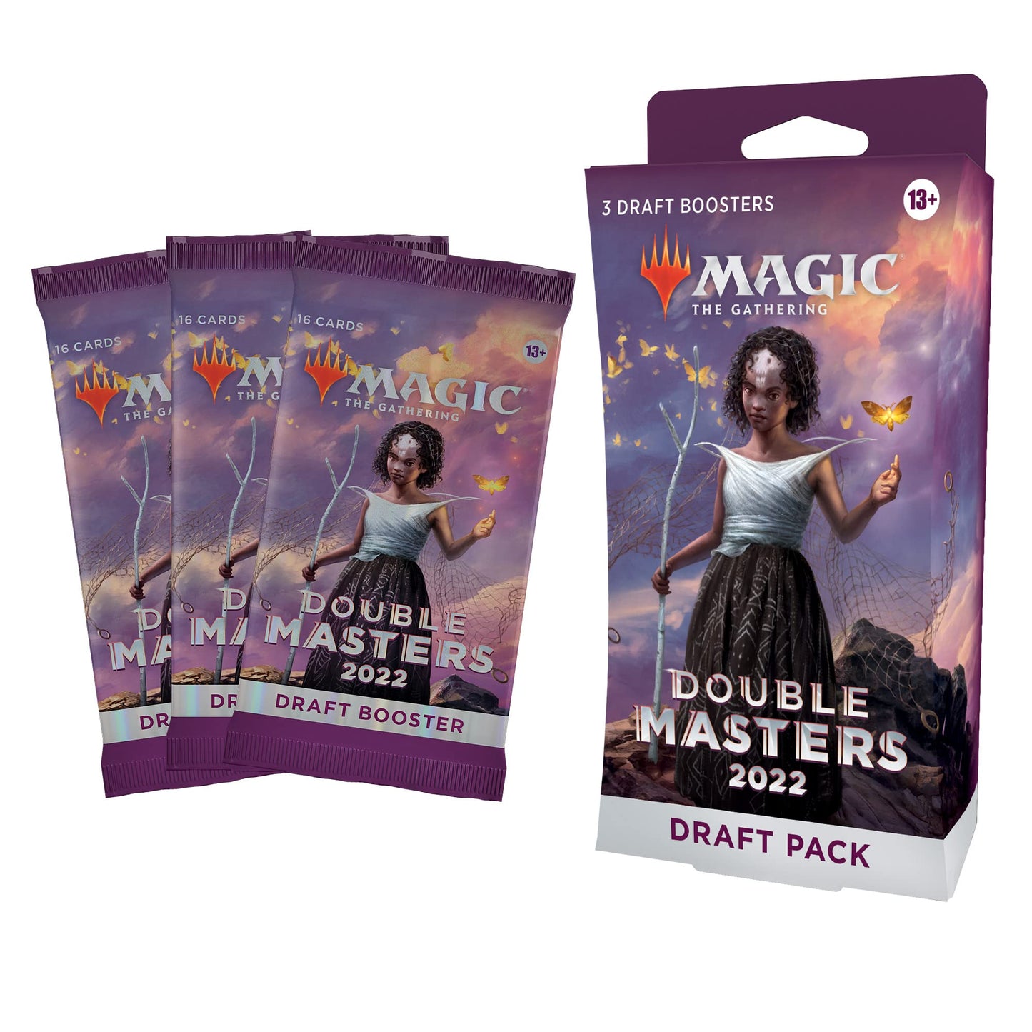 Magic: The Gathering Double Masters 2022 3-Booster Draft Pack | 48 Magic Cards