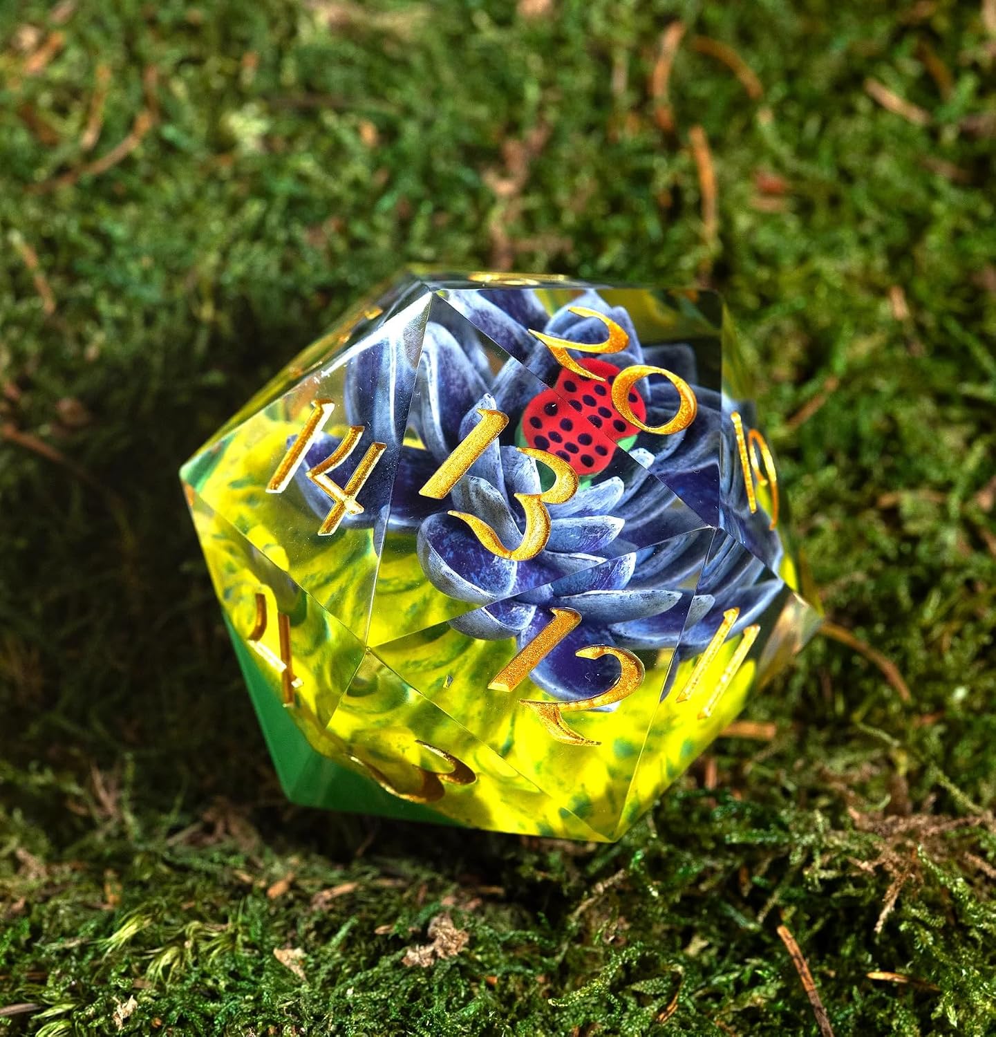 Magic: The Gathering Black Lotus Spindown 54mm D20 Dice