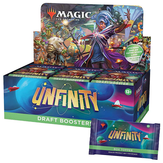 Magic: The Gathering Unfinity Draft Booster Box | 36 Packs + Box Topper (505 Magic Cards)