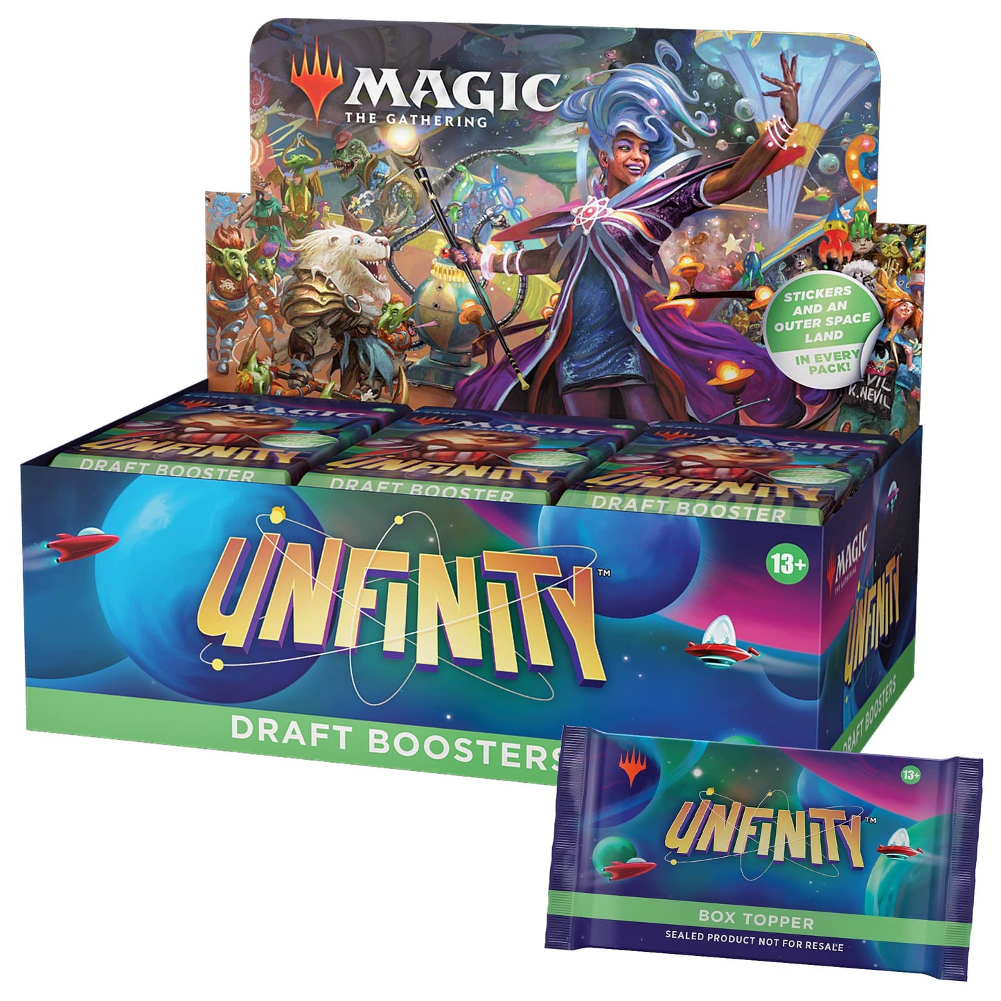 Magic: The Gathering Unfinity Draft Booster Box | 36 Packs + Box Topper (505 Magic Cards)