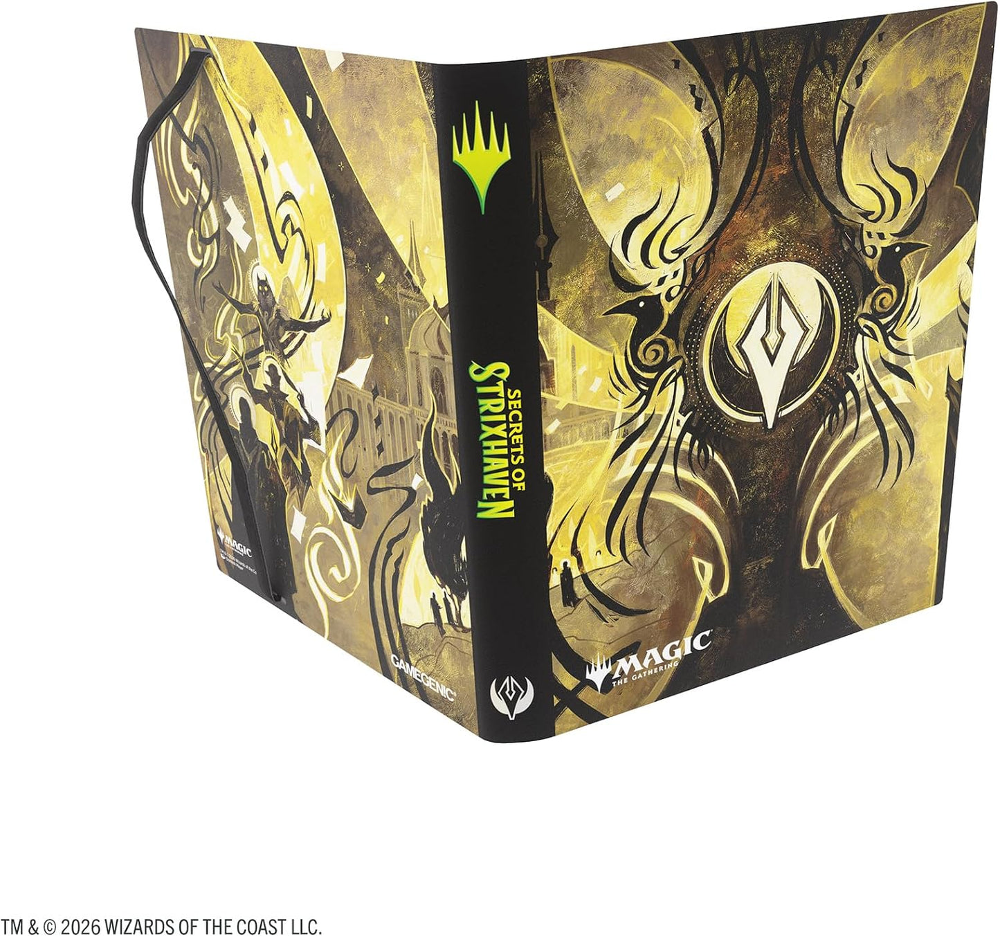 Gamegenic Magic: The Gathering Secrets of Strixhaven Casual Album 18-Pocket - Holds 360 Double-Sleeved Cards, Side-Loading Pages
