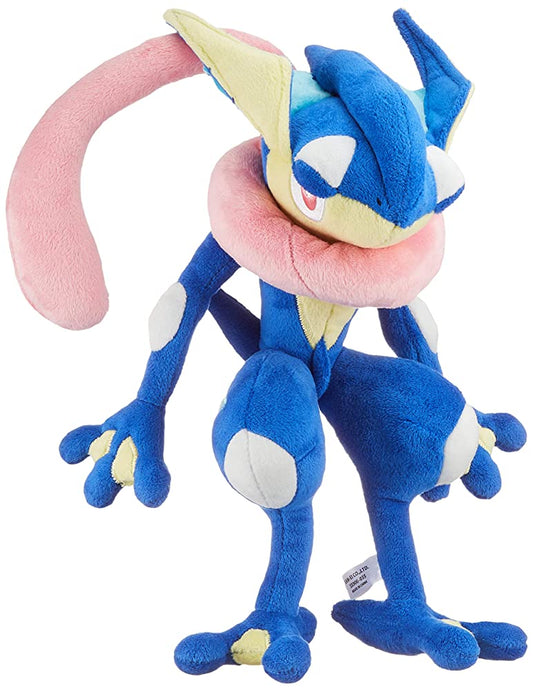 Sanei Pokemon All Star Collection PP50 Greninja 9"" Stuffed Plush, Blue