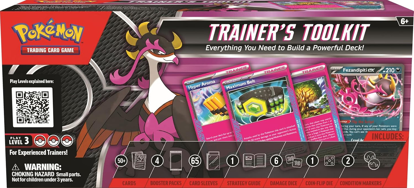 Pokemon TCG: Trainer’s Toolkit 2025 - 4 Packs, Promos, Accessories - Presale Ships 11/14/2025