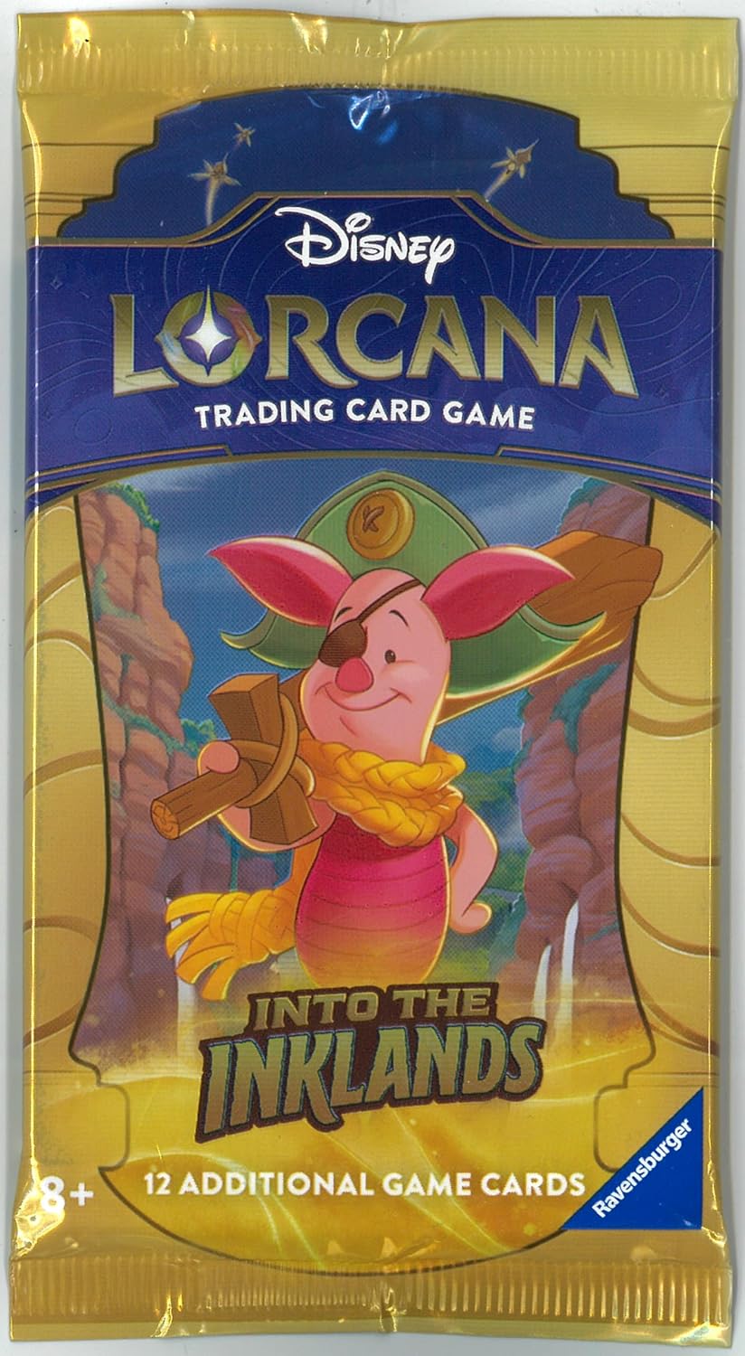 Ravensburger 12 Card Booster Pack Lorcana Into the Inklands Individual Pack